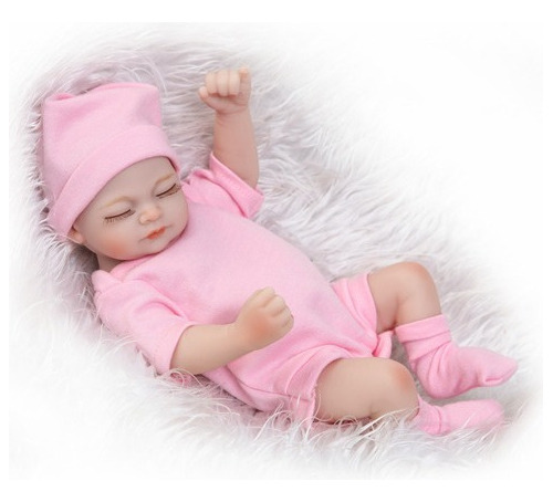 A Reborn Baby Doll Girl Juguete De Baño De Bebé Cuerpo De