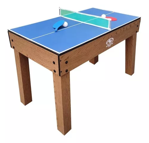 Futbolito Mesa Multijuegos 3 En 1 Billar Ping Pong Works