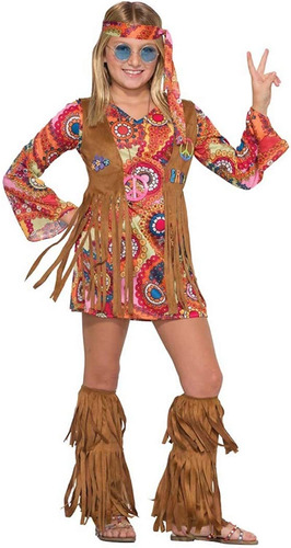 Rubie's Forum - Disfraz Hippie Para Niña, Talla M