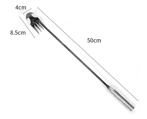 Herramienta De Desmalezado Manual, Mango Ergonómico, 50cm
