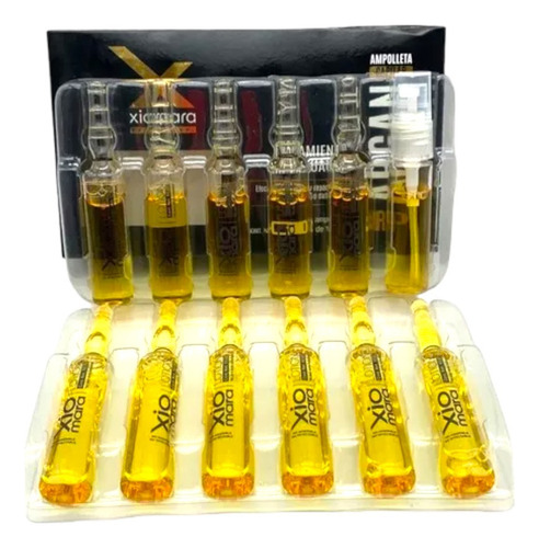 Ampolletas De Argan Efecto Reconstructor Capilar Xiomara