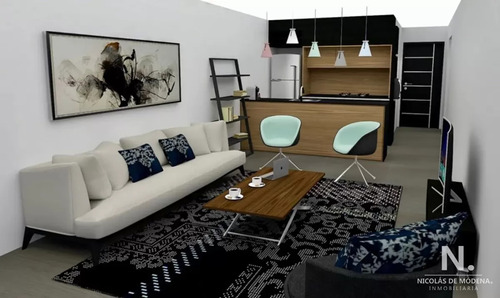 Apartamento De 1 Dormitorio En Punta Carretas, Green Design Proyecto A Metros Del Mar