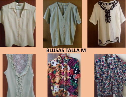 Blusas De Dama. En Perfecto Estado. Talla M.