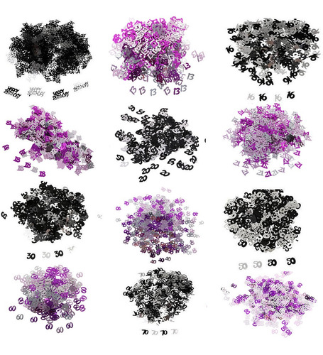 Imagen 6 de 7 de Table Confetti Feliz Cumpleaños