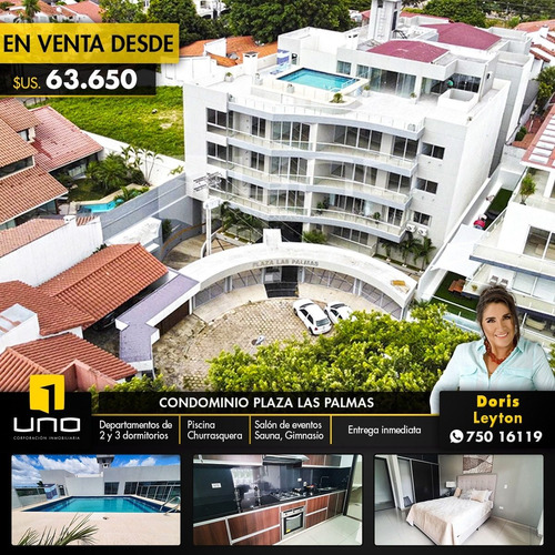 Imagen 1 de 28 de Condominio Plaza Las Palmas Departamentos En Venta