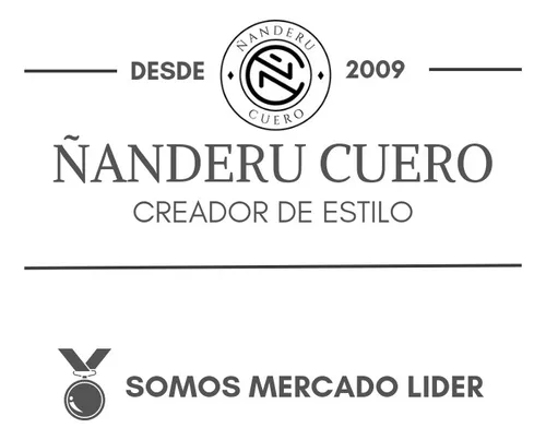 Carpeta A4cuero Vacuno Escritorio Ñanderu Tablet Netbook