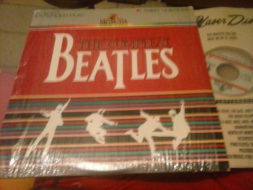 Lazer Disc Beatles The Compleat, John Lennon Paul, Ringo....