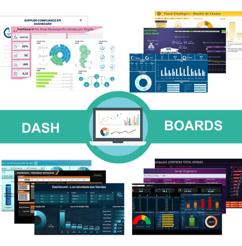 Pacote 18 Mil Planilhas+ 200 Dashboards + 5 Bonus