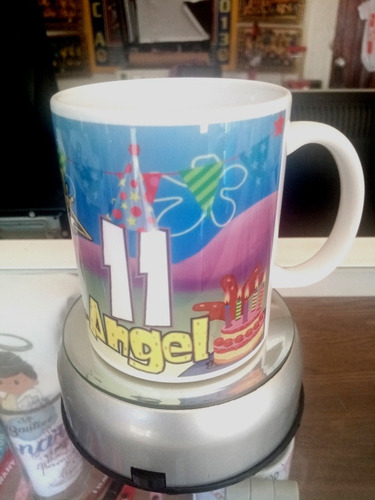 12 Tazas Personalizadas Bob Esponja Recuerdo Cumpleaños