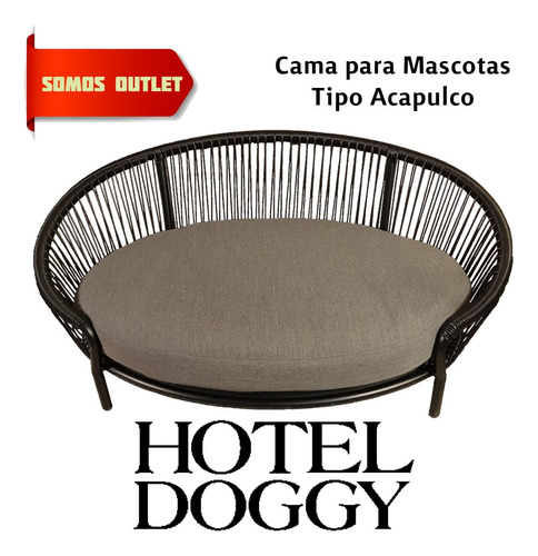 Cama Para Perro Tipo Acapulco Marca Hotel Doggy Original