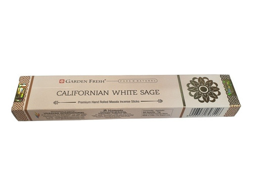 Sahumerio Californian White Sage Salvia Blanca Garden Fresh