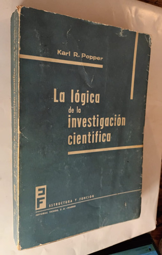  La Logica De La Investigacion Cientifica   Karl Popper