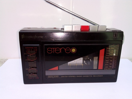 Walkman Rádio, Toca Fita,é Gravador. Obs: Para Manutenção.
