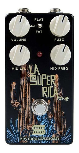 Pedal Seymour Duncan La Super Rica Fuzz color negro