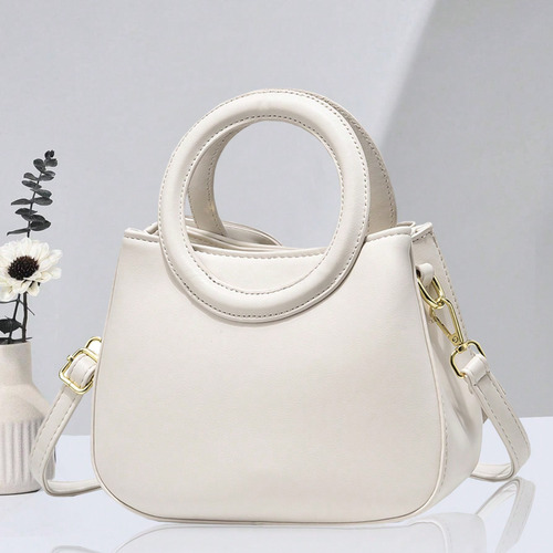 Color Sólido Señoras Elegante Lazo Decoración Moda Bolso