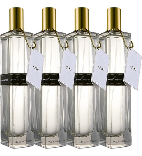 04 Perfumes 1920 Água De Cheiro 4x100ml Original