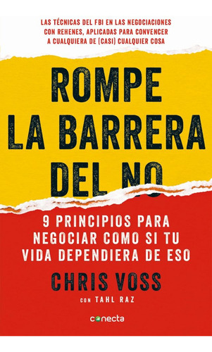 Libro Rompe La Barrera Del No, De Chris Voss