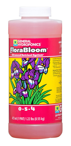 Fertilizante General Hydroponics Florabloom 473ml 