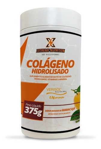 Imagem 4 de 4 de Colágeno Hidrolizado Com Verisol Sabor Mousse De Maracujá