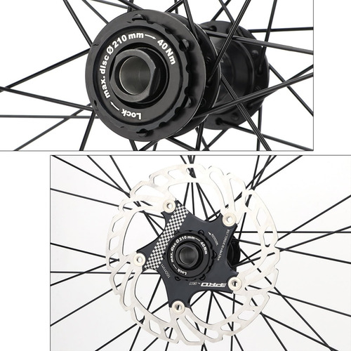 Djc Centerlock A 6 Pernos Adaptador Del Rotor Con Bloqueo, 6