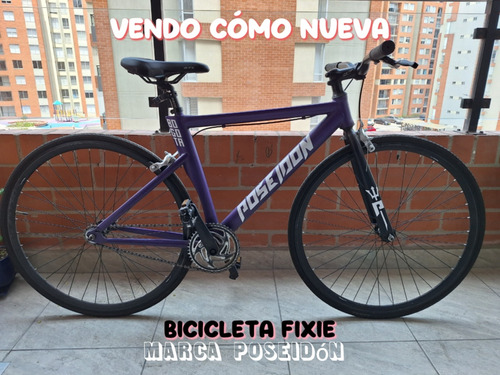 Bicicleta Fixie Marca Poseidón 