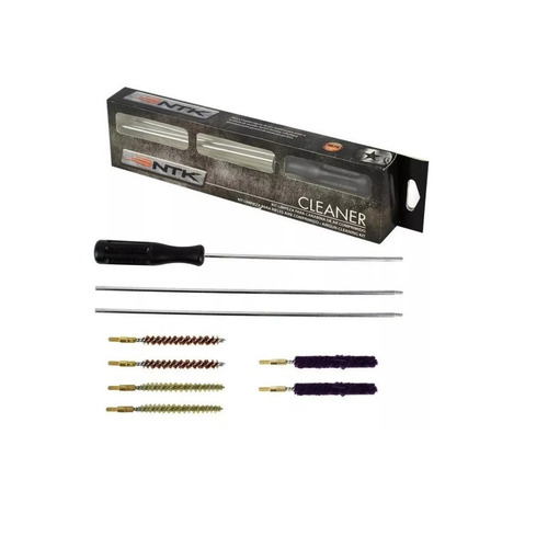 Imagem 2 de 6 de Kit Limpeza Ntk Carabina Pistola De Pressão 4,5 / 5,5 Mm