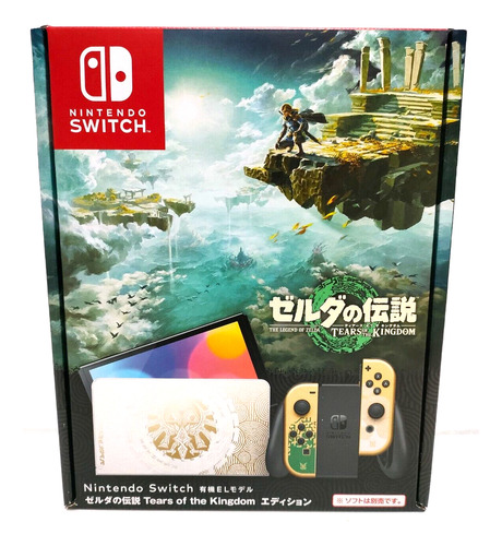 Nintendo Switch Zelda 10  64gb Versión J Oled