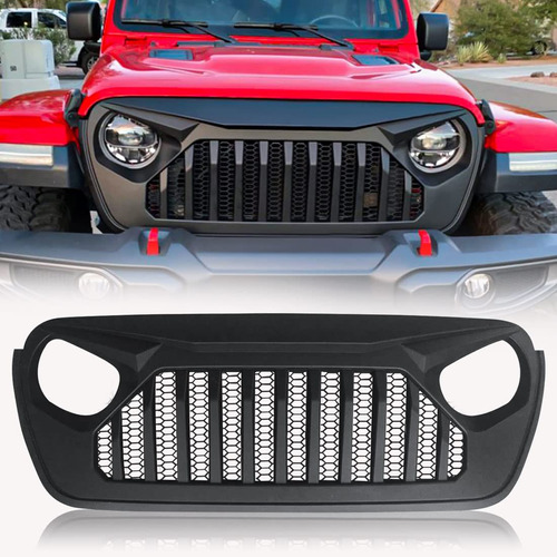 Parrilla Frontal Cubierta Rejilla Malla Para Jeep Wrangler