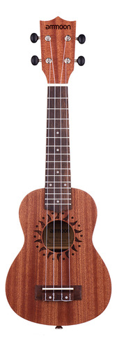 Ukelele Sapele Wood 21 Ukelele Uke Uke Ukelele Acústico De M