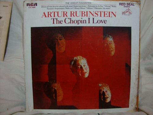 Vinilo Arthur Rubinstein The Chopin I Love V Cl1