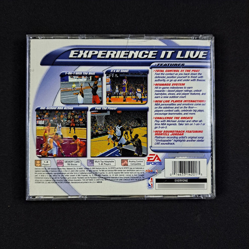 Nba Live 2001 Original Americano Completo Ps1 (Usado)