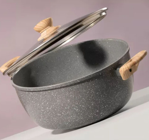 Batería De Cocina Antiadherente3 Piezas Aluminio 24/22/20cm