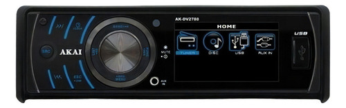 Combo Akai Radio Dvd Bluetooth 1 Din + Componentes 320w 6,5