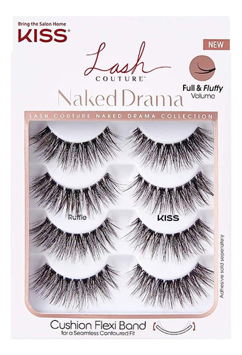 Lash Naked Drama Pestañas Postizas Vison Sintetico Voluminos