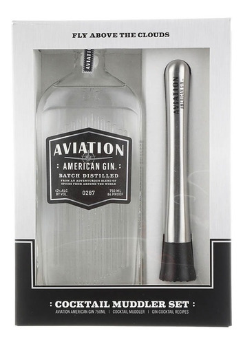 Gin Aviation Cocktail Muddler Set Goldbottle