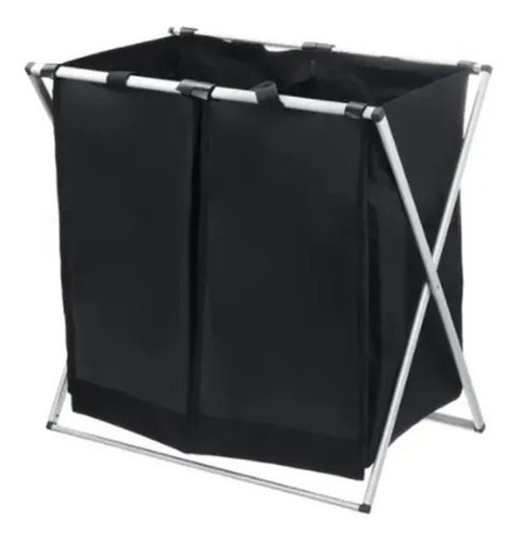 Imagen 3 de 5 de Cesta Canasto Plegable Almacenamiento Ropa Sucia Doble Xl