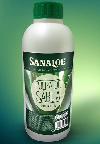 Pulpa De Sabila 1.1l  - Paquete De 10 Botellas
