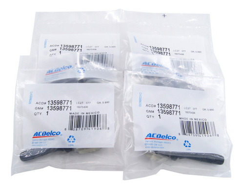Para Q Sensor Acdelco 13598771 Gm Tpms Original, 4 Unidades