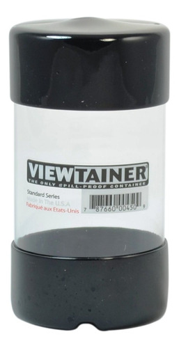 Contenedor Almacenamiento Viewtainer 2,75 X PuLG Negro