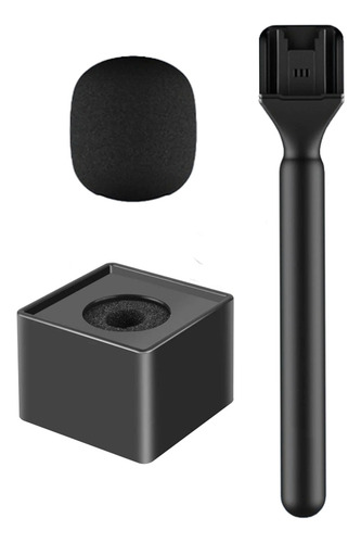 Kit De Bastão Portátil Com Etiqueta Quádrupla, Microfone Sem