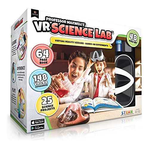 Vr Science Lab - Kit De Ciencia Niños De Realidad Virt...