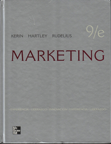 Marketing - Roger Kerin (contemporáneos) 