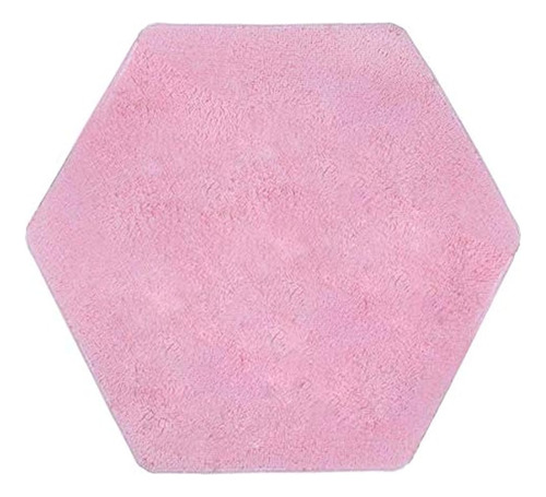 Alfombra De Coral Hexagonal Ultra Suave