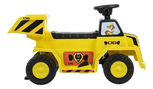 Camión Amarillo Huffy Paw Patrol Rubble 6v Para Niños