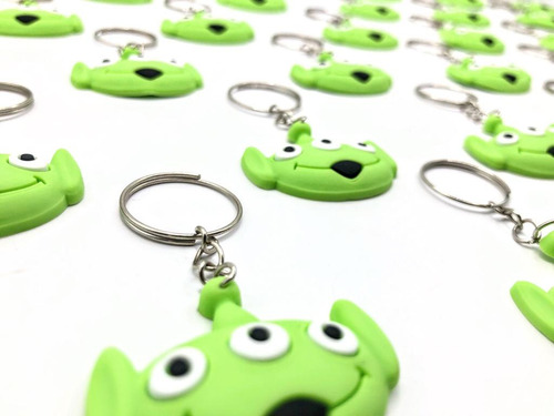 Lembrancinha Alien Toy Story 10un Chaveiro Mimo Tema Festa