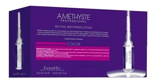 Locion Protectora De Color Amethyste Color Revital  10x10 Ml