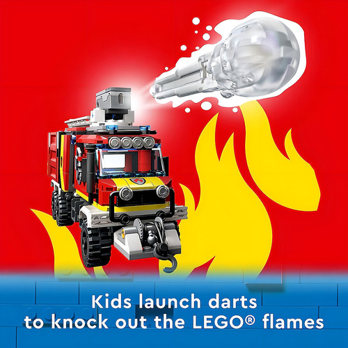Unidad De Comando De Bomberos Lego City 60374, Set De Juguet