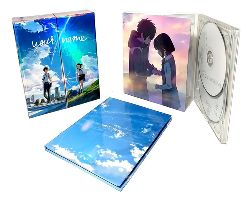 Your Name Limited Edition Pelicula Blu-ray + Dvd + Ost
