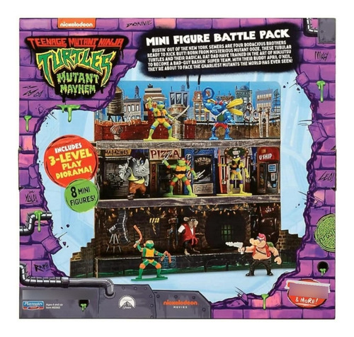 Playmates Teenage Mutant Ninja Turtles: Mutant Mayhem Mini