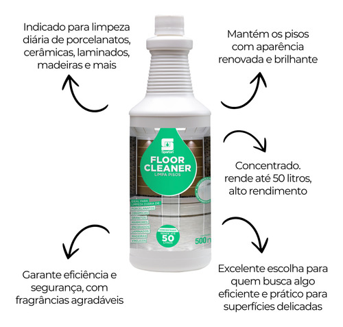 Floor Cleaner 500ml Spartan Fragrância Neutro